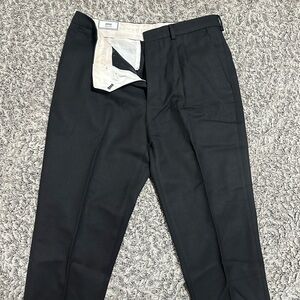 AMI PARIS Black Wool Dress Pants